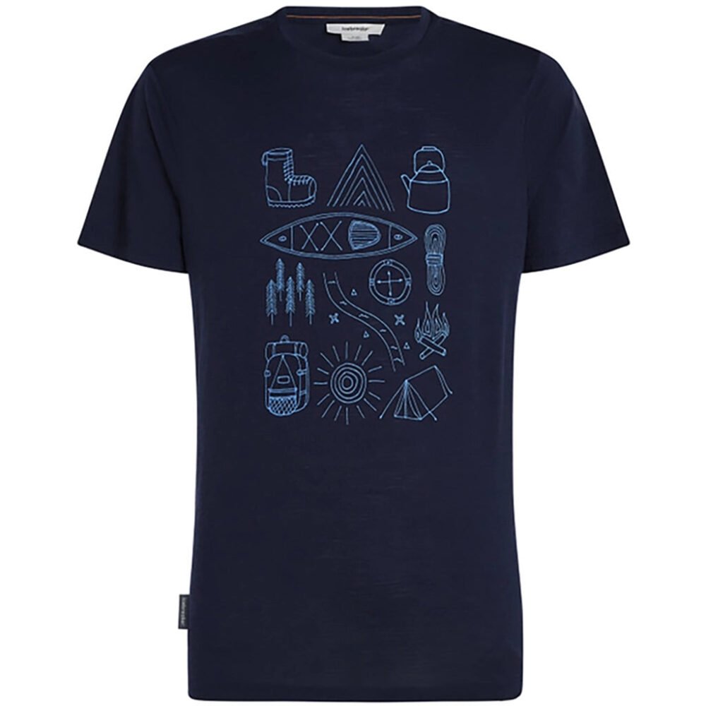 Icebreaker Men's Merino 150 Tech Lite III Tee Camp Essentials