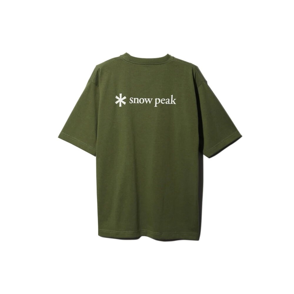 Snow Peak Back Printed Logo T-shirt - Image 2