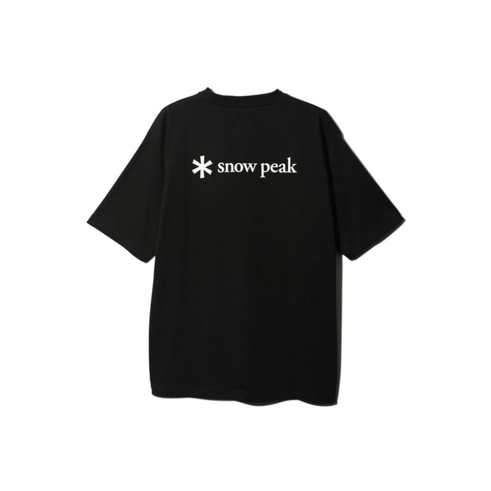 Snow Peak Back Printed Logo T-shirt - Image 4