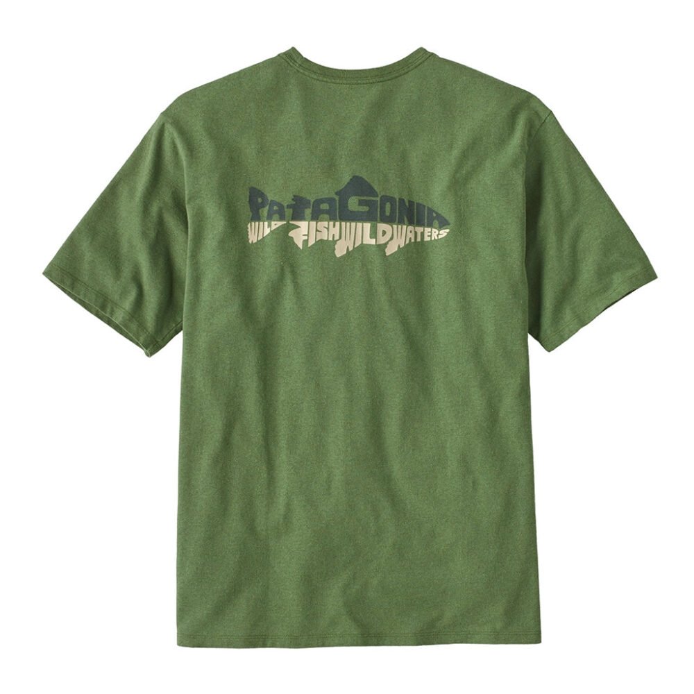 Patagonia Men's Wild Waterline Pocket Responsibili-Tee - Image 6