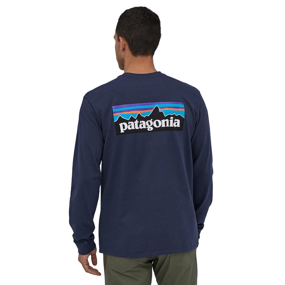 Patagonia Men's Long-sleeve P-6 Logo Responsibili-Tee - Image 3