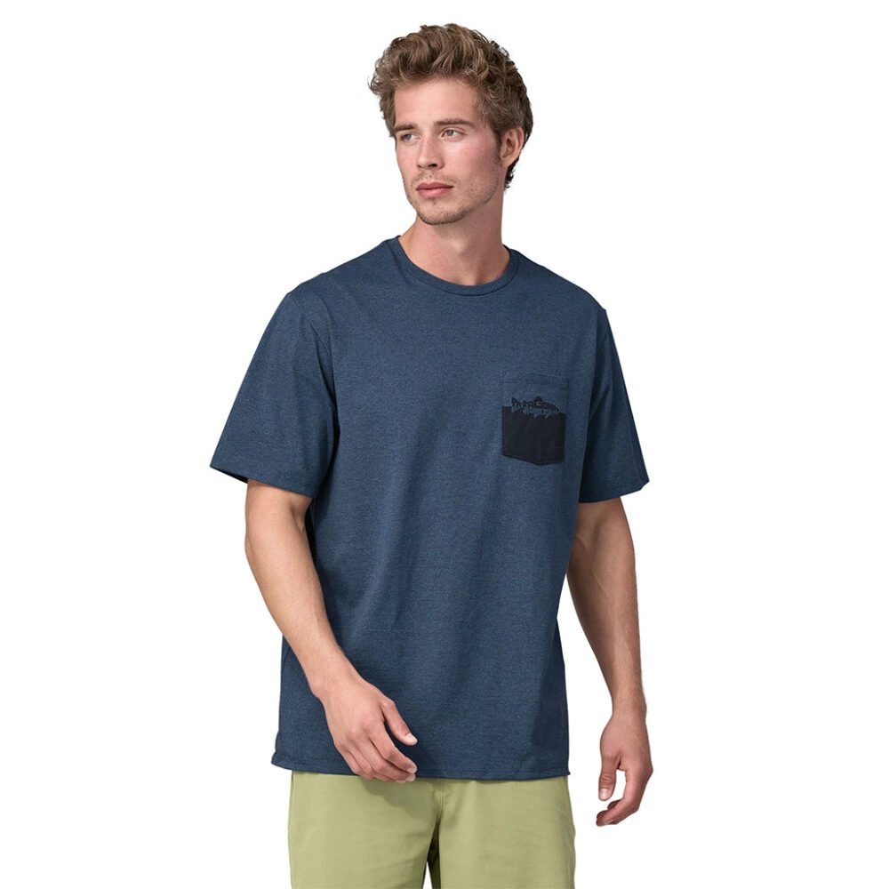 Patagonia Men's Wild Waterline Pocket Responsibili-Tee - Image 3