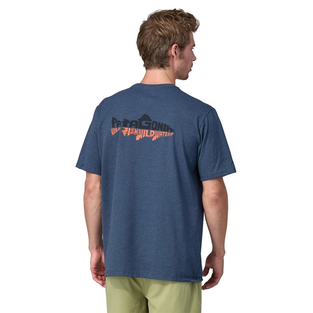 Patagonia Men's Wild Waterline Pocket Responsibili-Tee - Image 4