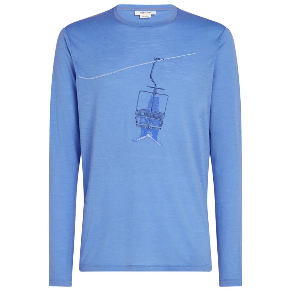 Icebreaker Men's Merino 150 Tech Lite III Long Sleeve Tee Bear Lift